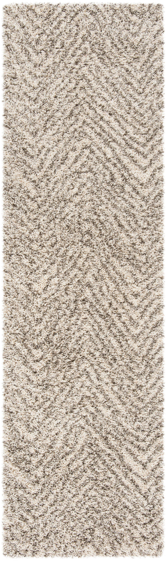Hudson Shag Sgh375a Ivory/Grey 9' X 12' Area Rug