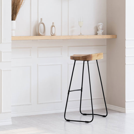 Home Romboss Saddle Seat Bar Stool