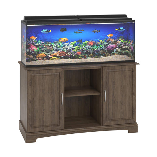 Home Harbor 50 - 75 Gallon Aquarium Stand, Espresso
