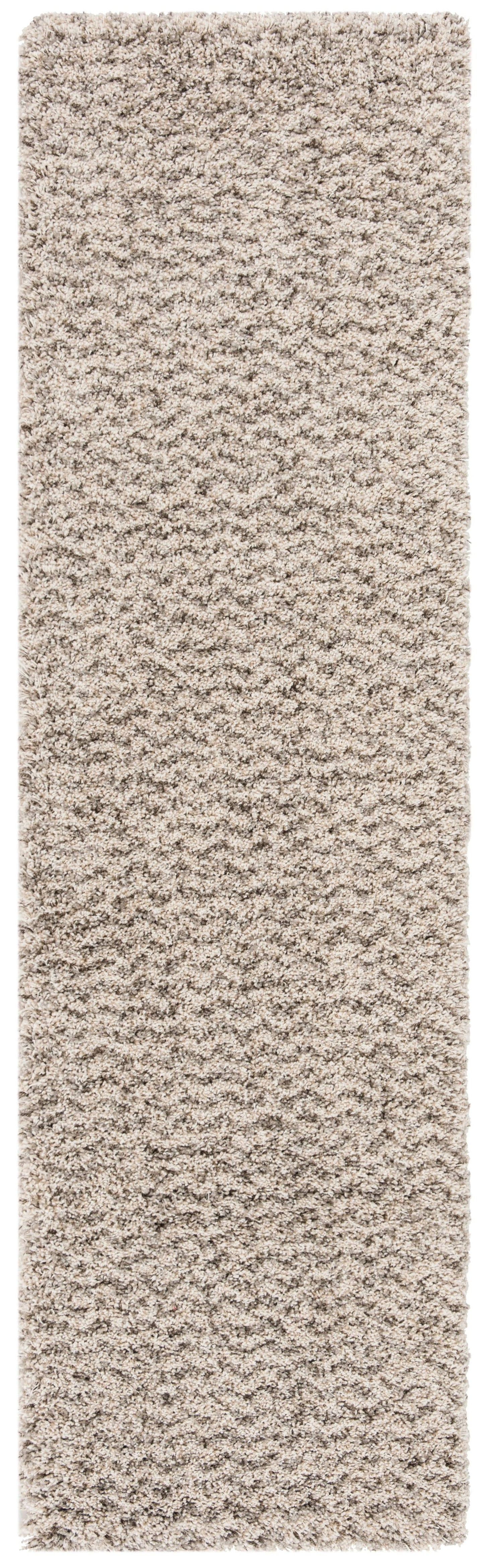 Hudson Shag Sgh330a Ivory - Grey 6' X 9' Area Rug