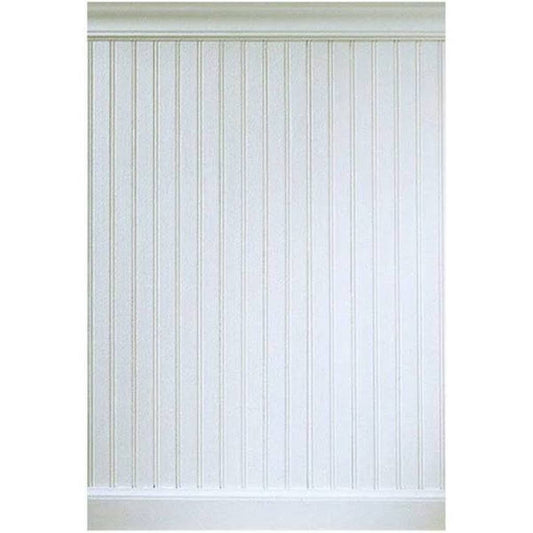 House 8 Linear Ft. Mdf Overlapping Wainscot Paneling Kit