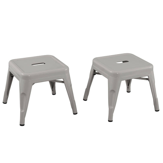 Hudson Kids Metal Stool - 2 Pack Lavender