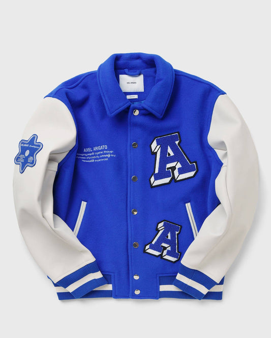 Illusion Varsity Jacket - Black