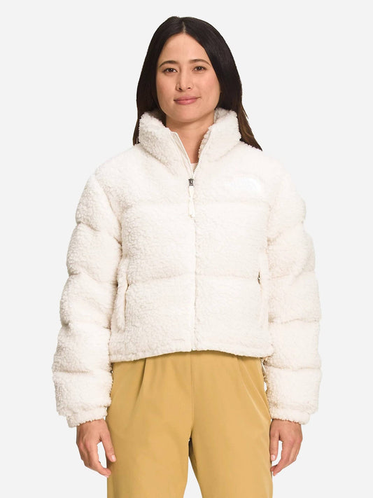 High Pile Nuptse Jacket - Gardenia White - S - Women