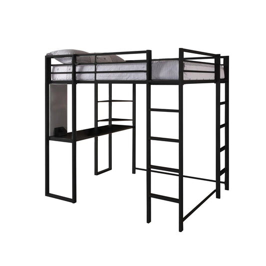 Home Products Abode Full Size Loft Bed, Black