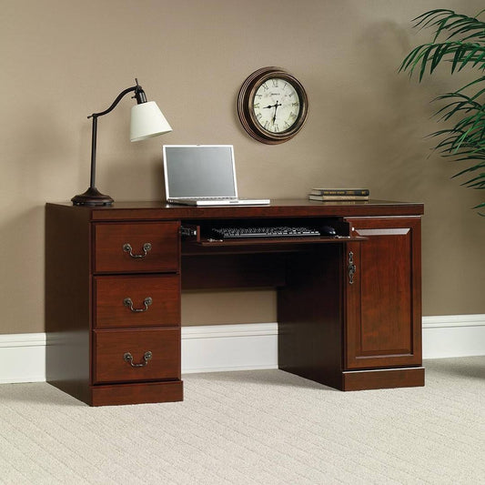 Home Co Clintonville Computer Desk Red