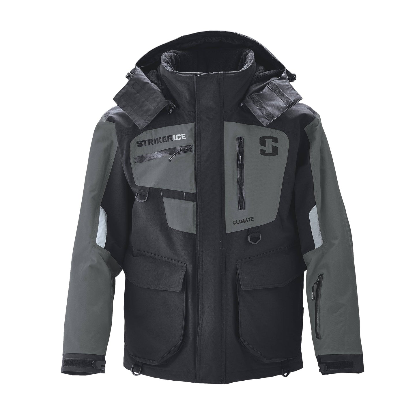 Ice - Men's Climate Jacket - Black / Gray