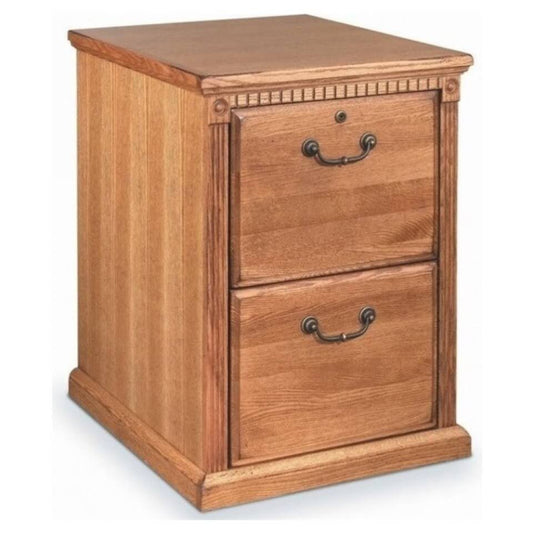 Hill 2 Drawer File Cabinet In Distressed Wheat - Bh-4634