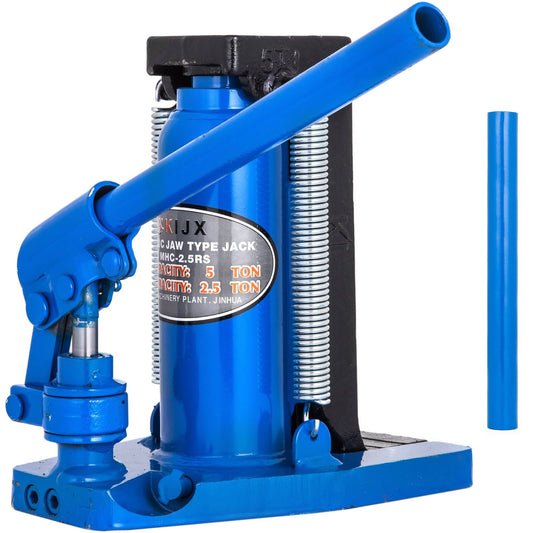 Hydraulic Machine Toe Jack Lift 2.5 / 5 Ton Track Lifting Welded Steel Capacity