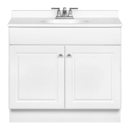 Home Products Richmond Bathroom Vanity Cabinet With Top White