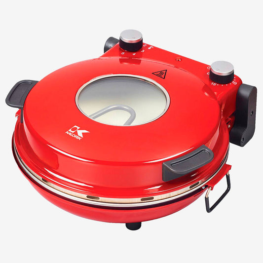 High Heat Stone Pizza Oven - Red