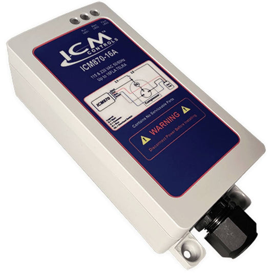 Icm870 Soft Start Series, Built-In Start Capacitor