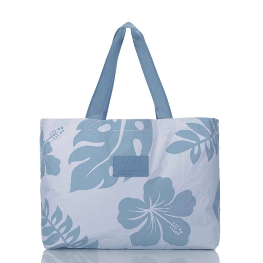 Holo Holo In Denim Tote Bag - Ultimate Beach Essential - Cute Design - Water & Sand Resistant - Oversized -
