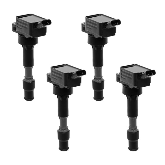 Ignition Coil Pack Set Of 4pcs Replacement For Hyundai Elantra Sonata Kona Kia Forte Optima 2.0l & More Replaces#27300-2e601, Uf816
