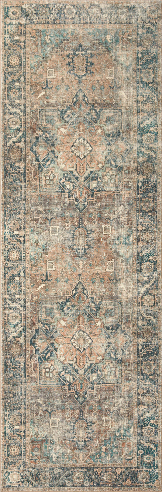 Ii Margot Mat-02 Terracotta Lagoon Rug - 8 Ft 6 In X 11 Ft 6 In