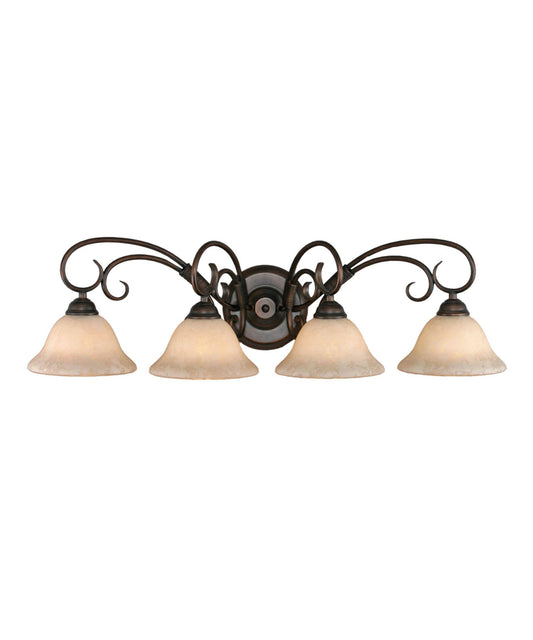 Homestead 4 Light Bath Vanity 8606 Ba4 Pw Clr (Pewter)