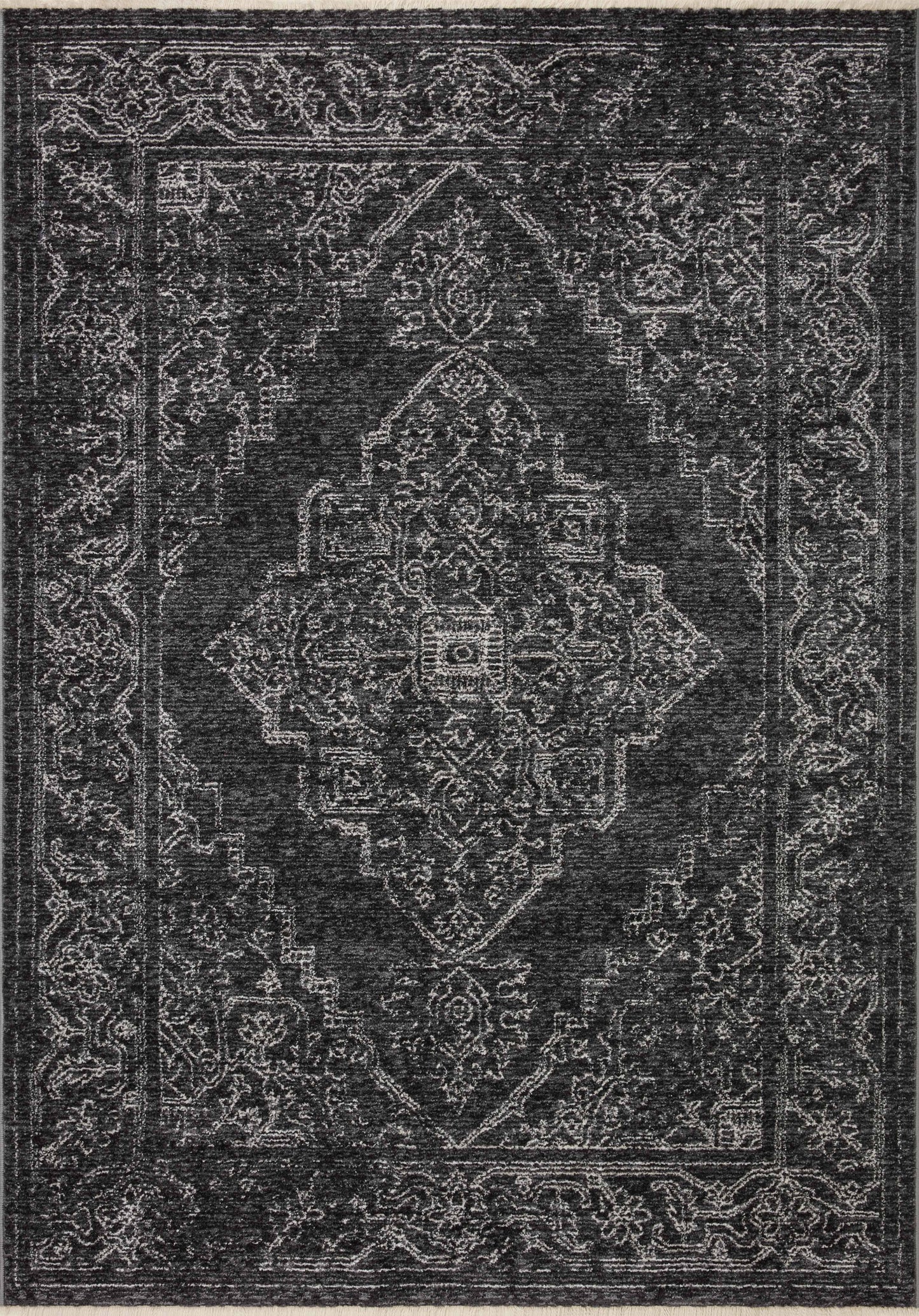 Ii Vance Van-03 Charcoal Dove Rug - 5 Ft 3 In X 7 Ft 9 In