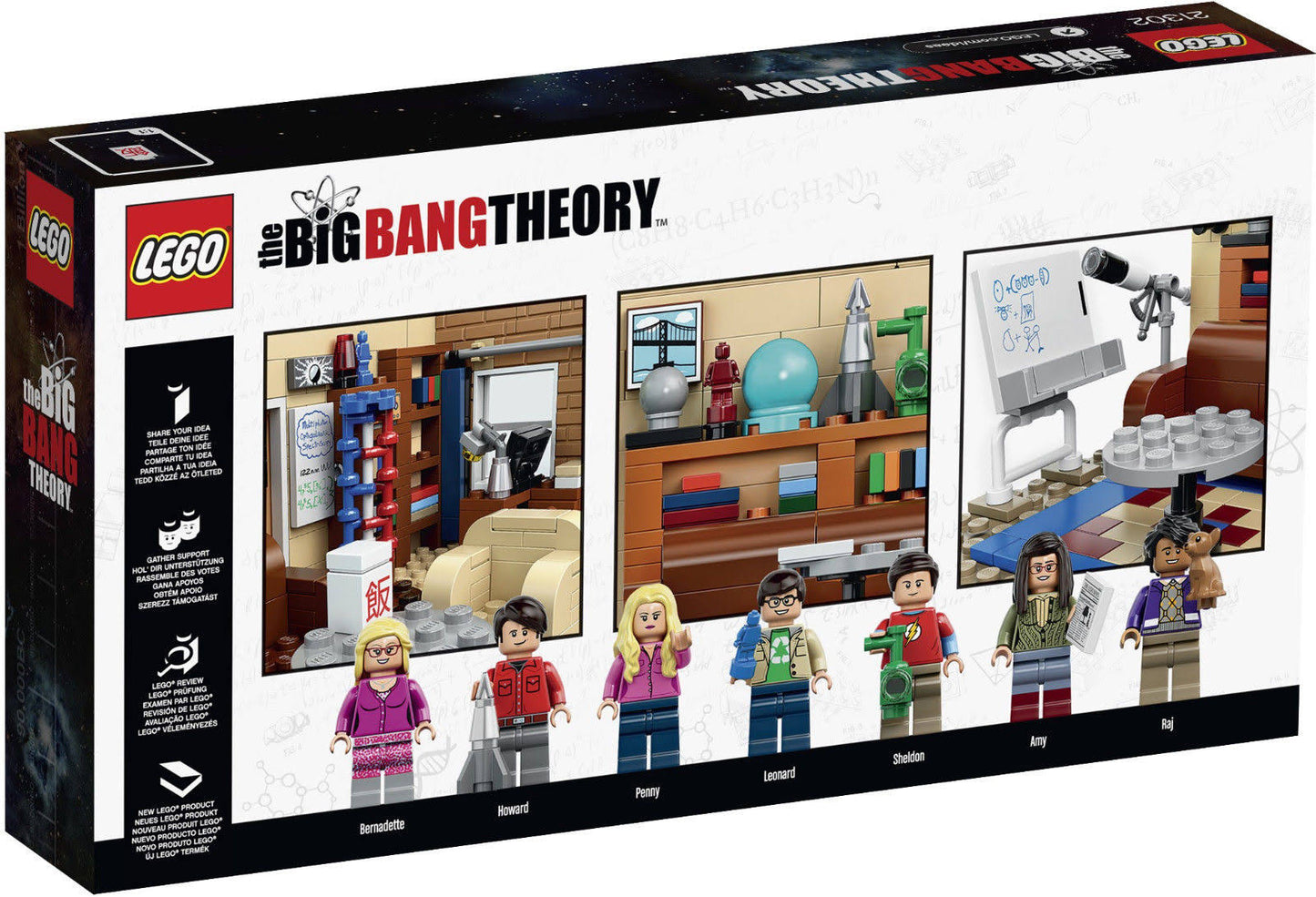 Ideas The Big Bang Theory 21302 Building Kit