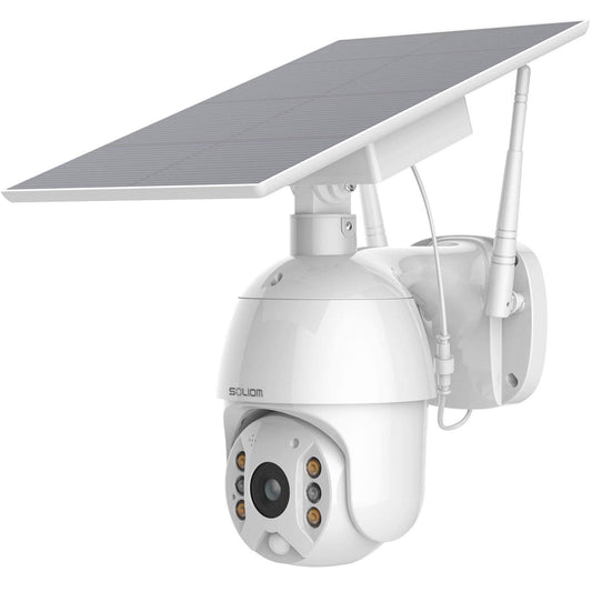 Home Security Camera Outdoor, Wireless Wifi Pan Tilt 360° View Spotlight