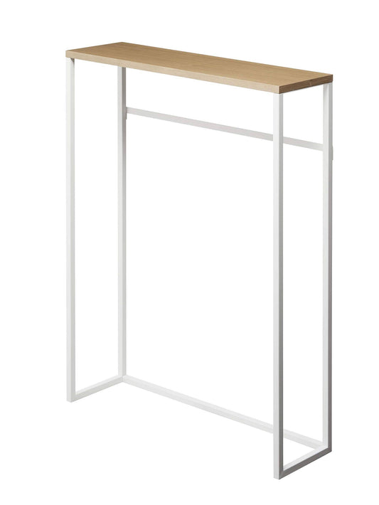 Home Narrow Entryway Console Table - White