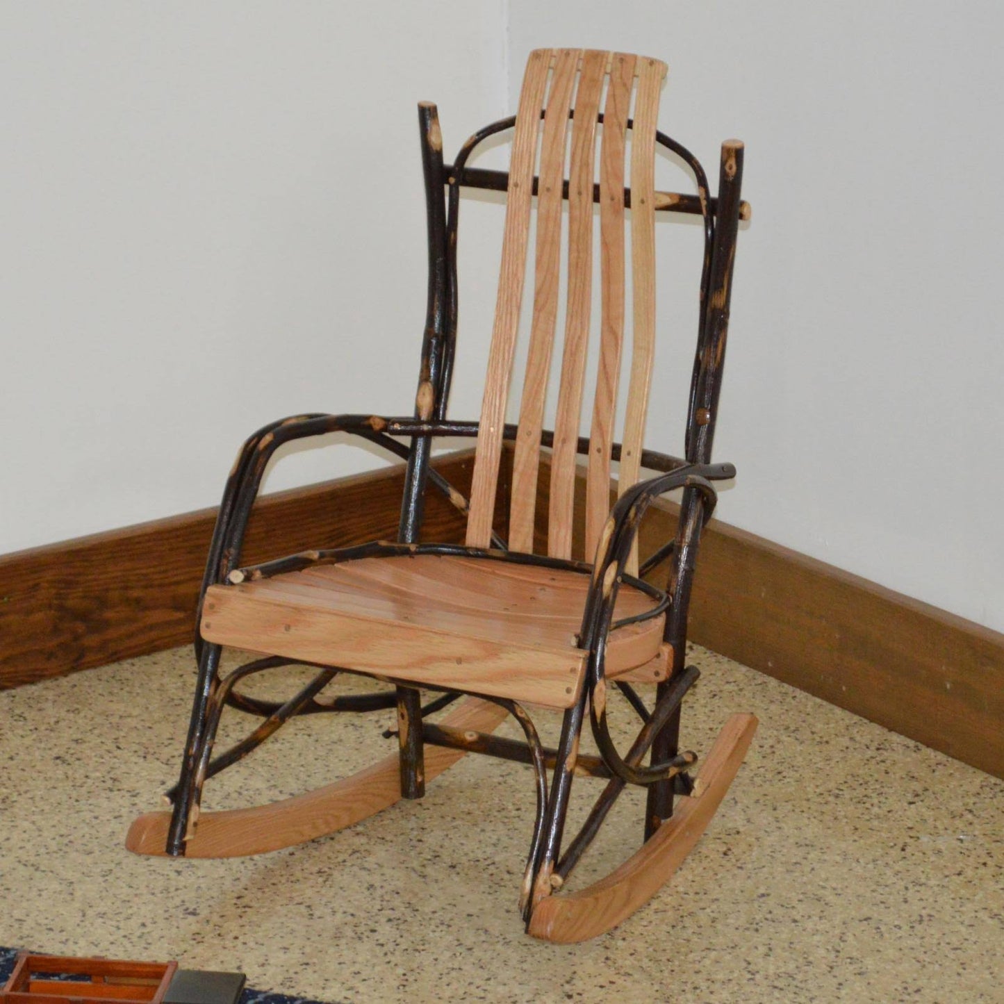 Hickory Child Rocking Chair; Natural