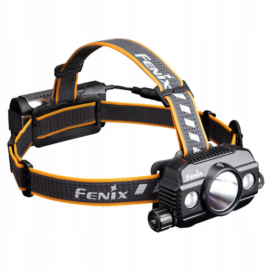Hp30r V2.0 Headlamp, 3000 Lumen Rechargeable Heavy-Duty With Spotlight & Floodlight, Detachable Power Pack And Lumentac Organizer, Black