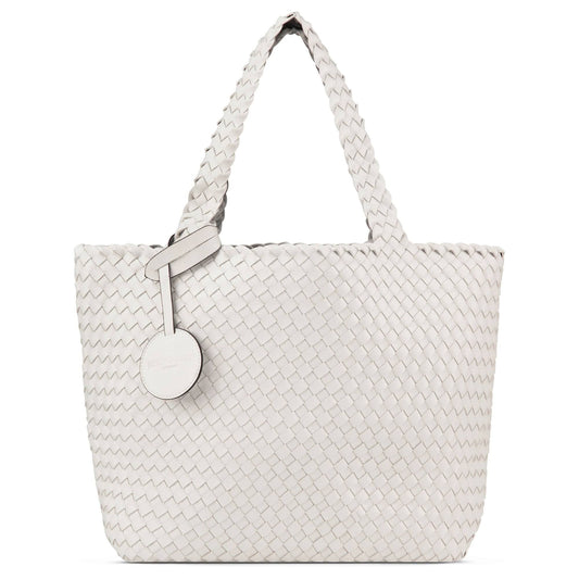 Hornbk Bag 08 Reversible Tote Bag - White / Silver